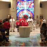 Confirmation Ceremony taking place in Diocese of Down and Conor